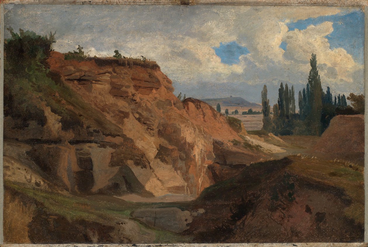 Lom v jižní Francii od Johann Wilhelm Schirmer