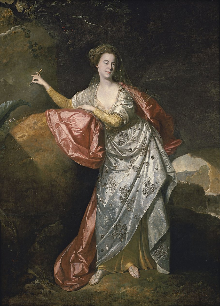 Ann Cargill rozená Brown jako Miranda v Bouři od Shakespeara. Londýn, divadlo Covent Garden od Johann Zoffani