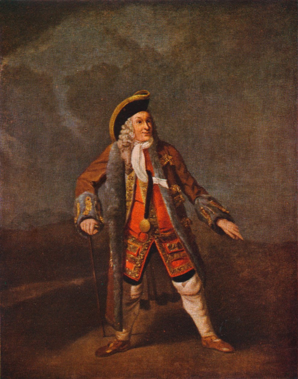 Garrick jako Lord Chalkstone, c1740 1948 od Johan Joseph Zoffany