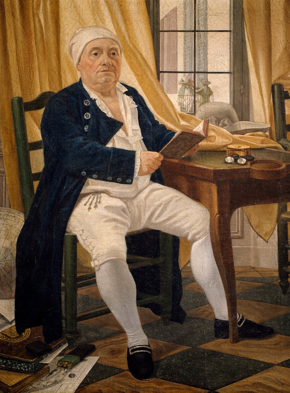 Portrét Ennemonda Alexandra Petitota od Johanna Zoffanyho (1733-1813) od Johann Zoffany