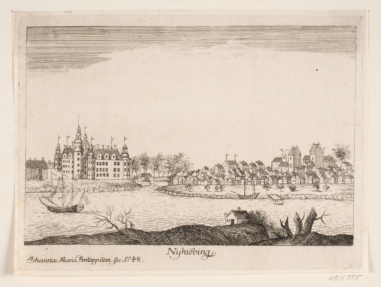 Hrad Nykøbing, Falster od Johanna Maria Pontoppidan