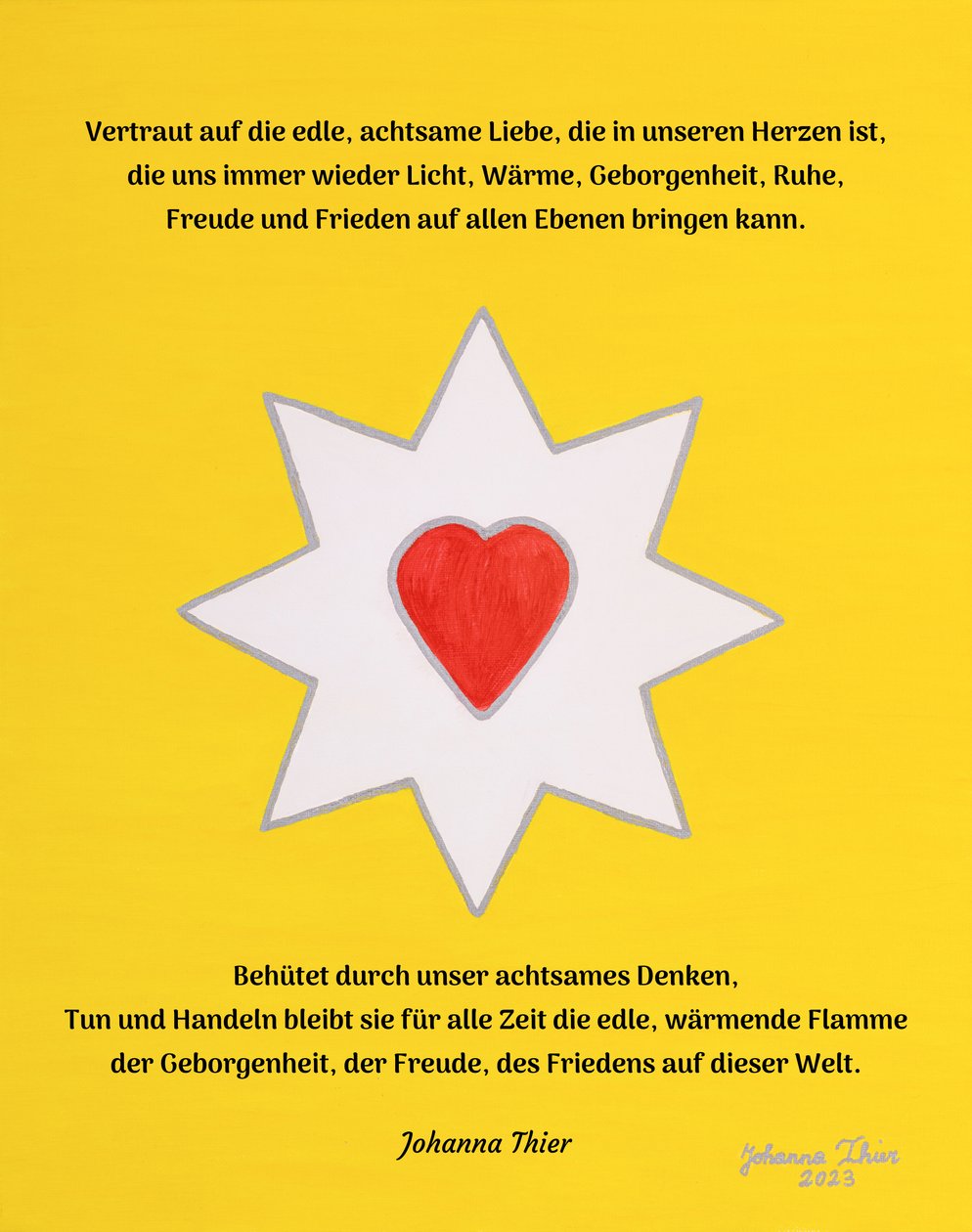 Ušlechtilý plamen lásky od Johanna Thier
