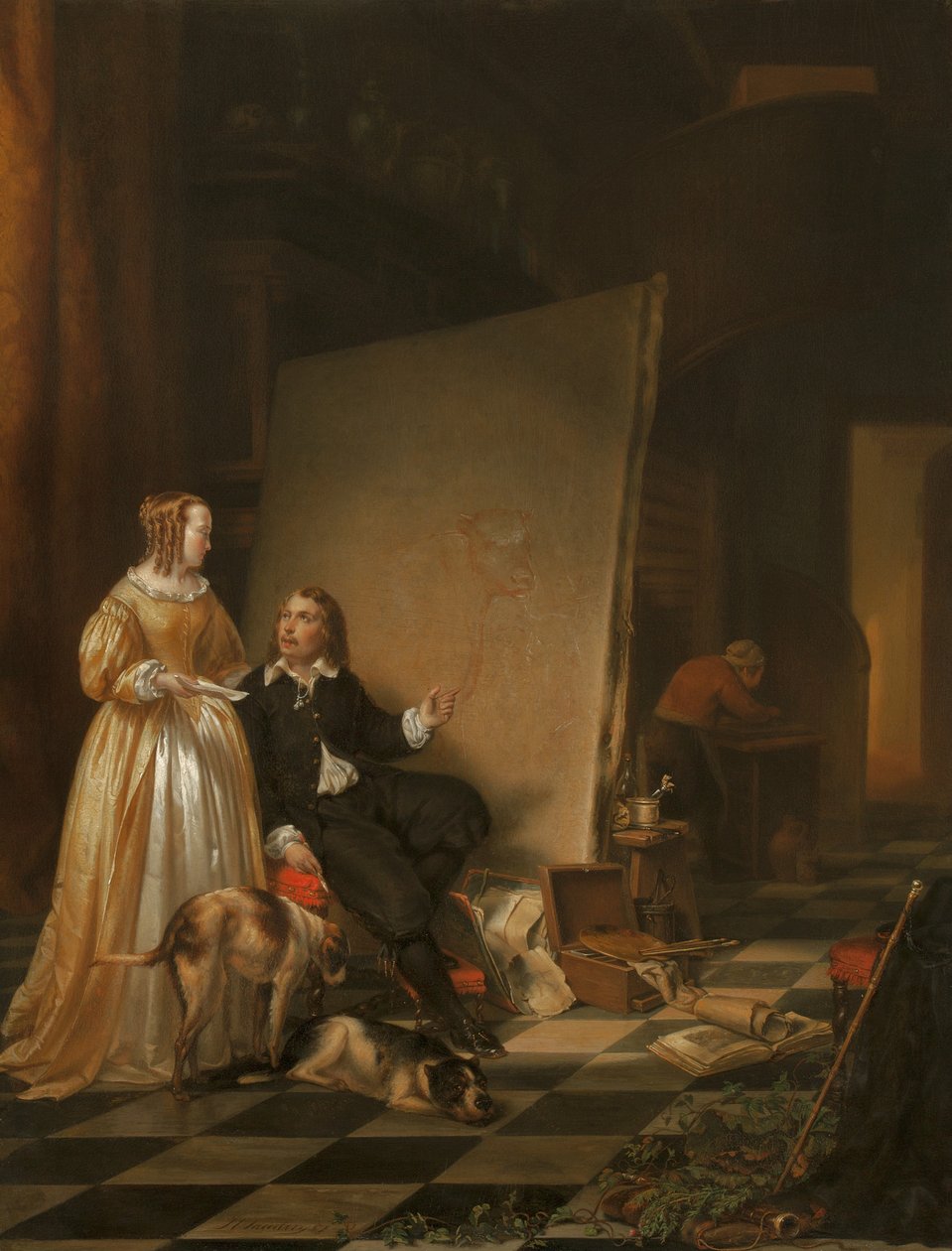 Studio Pauluse Pottera od Johannes Christoffel Vaarberg