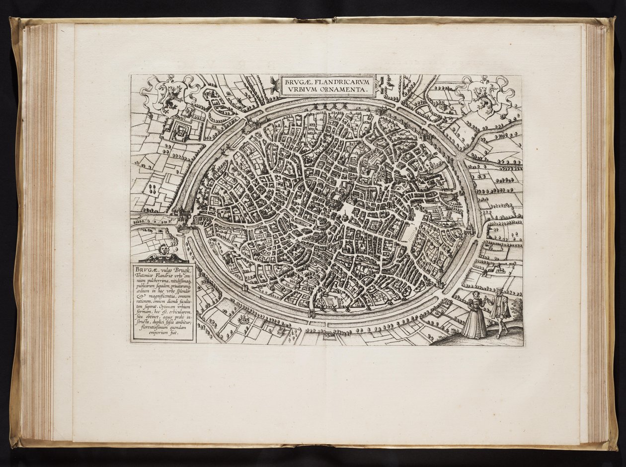 Městské knihy světa od Johannesa Janssonia 1657 od Johannes Janssonius Waasbergen