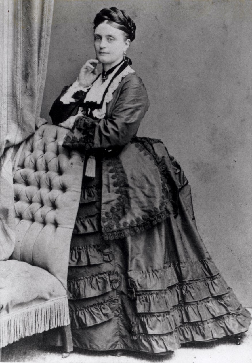 Portrét Clary Schumannové (čb fotografie) od Johannes Lodewijk De Lavieter