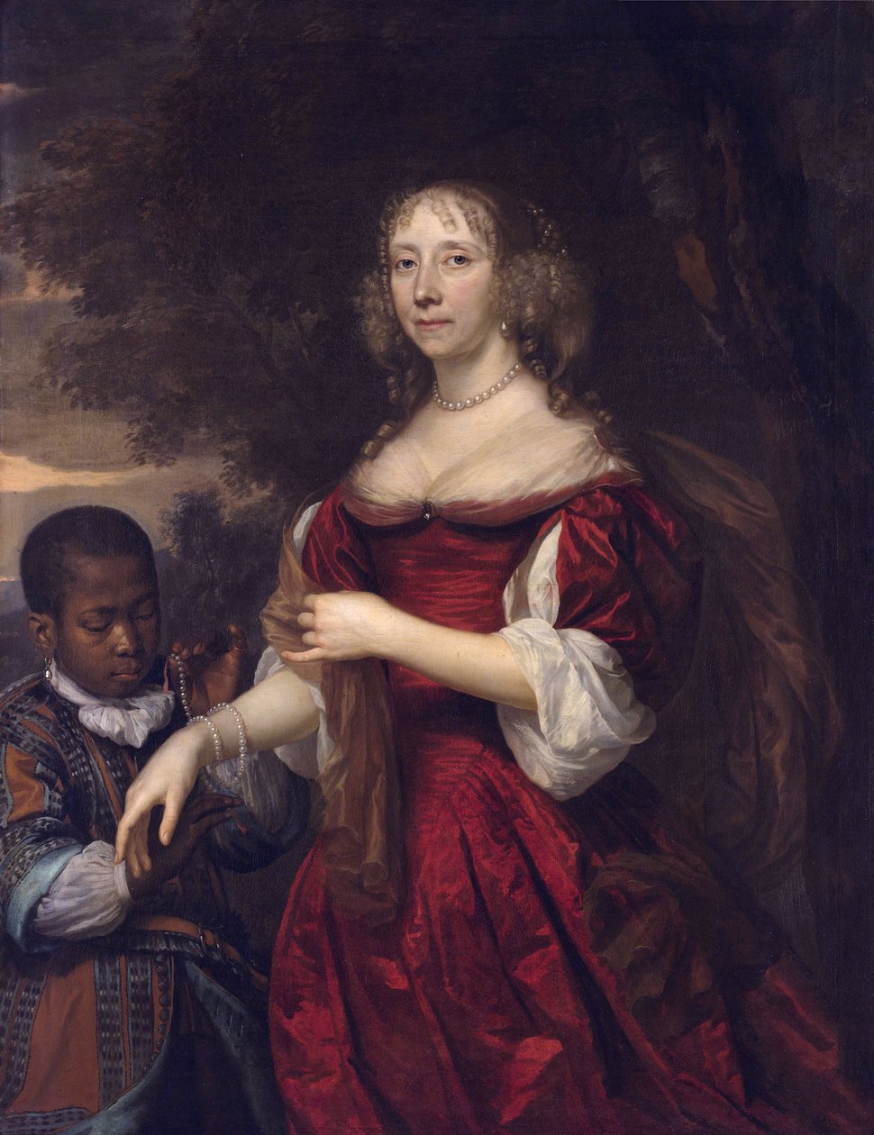 Portrét Margaretha van Raephorst (1625-1690) od Johannes Mytens