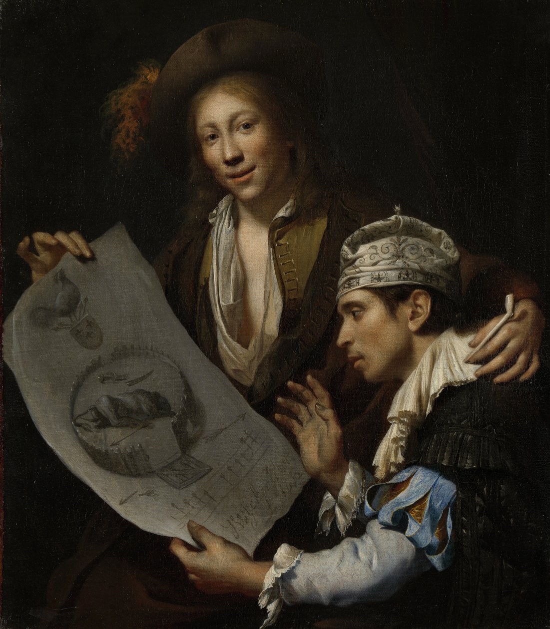 Alegorie na francouzskou invazi z roku 1672 od Johannes van Wijckersloot