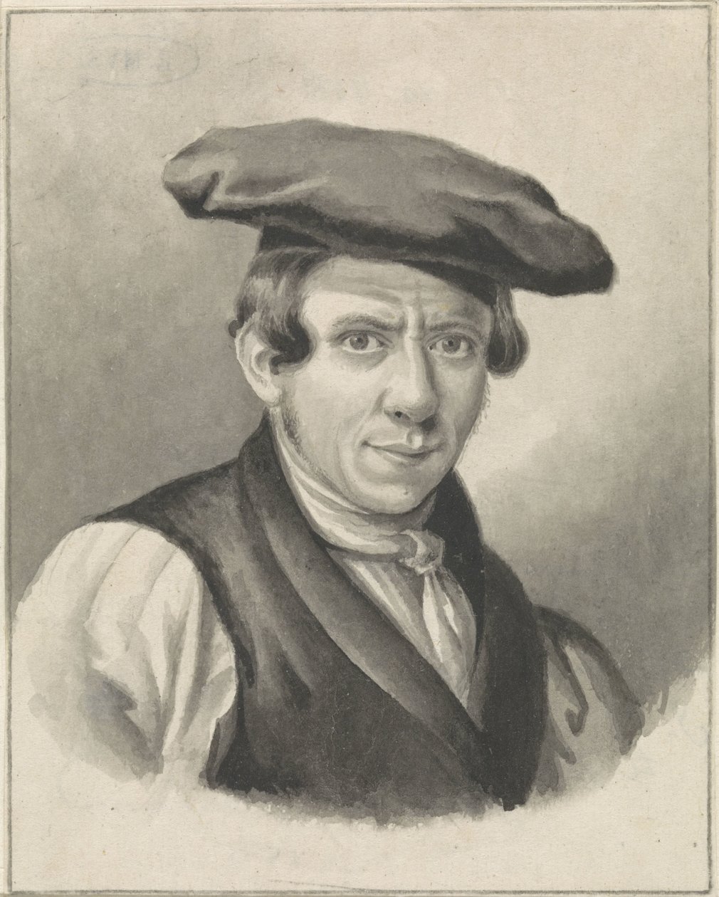 Autoportrét Johannese Boshamera od Johannes Boshamer