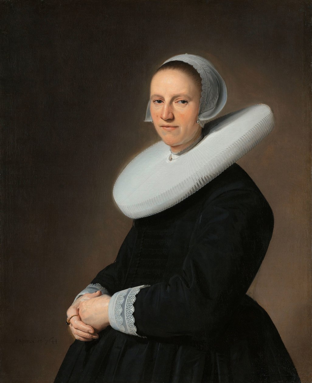 Portrét Adriany Croes od Johannes Cornelisz. Verspronck