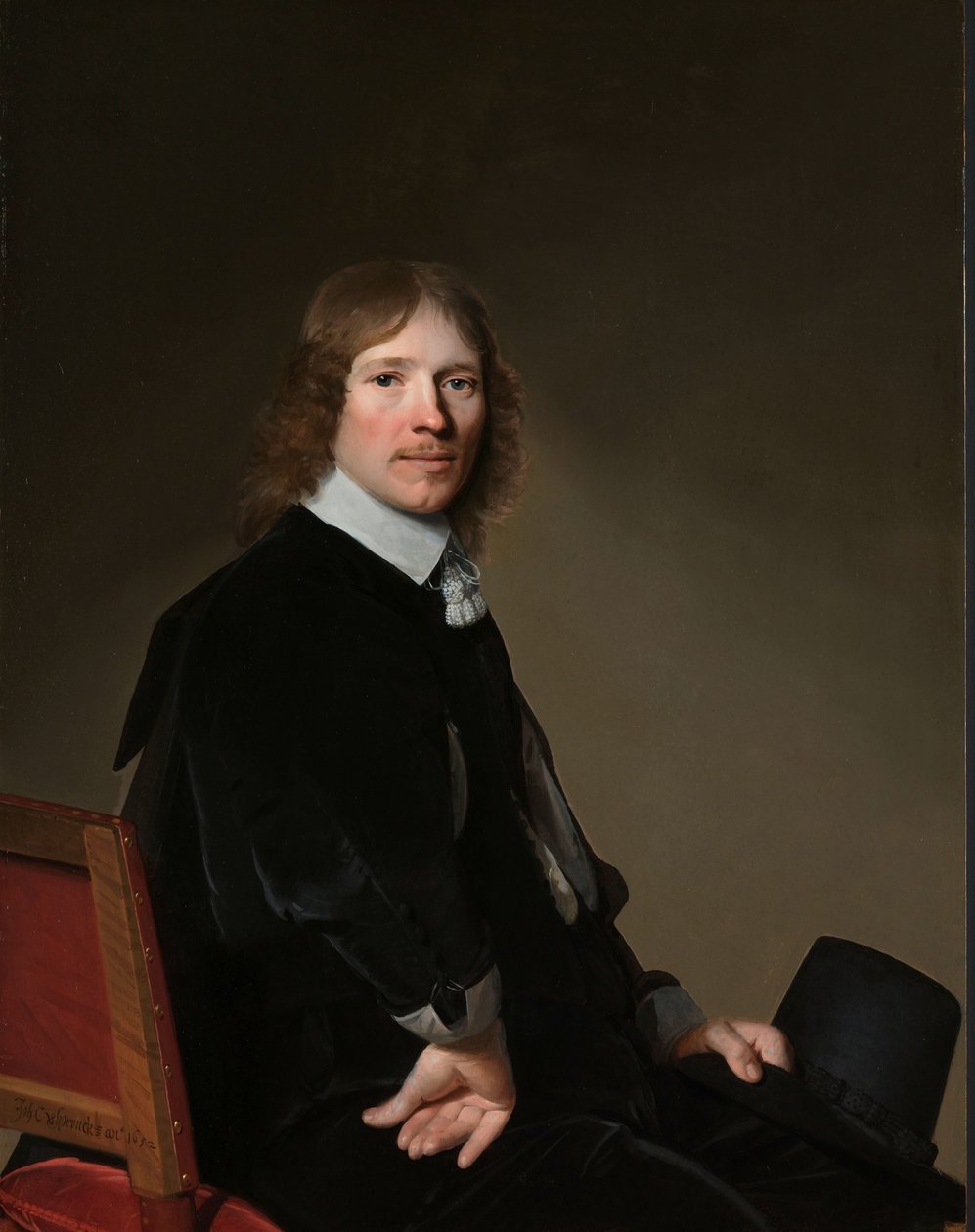 Portrét Eduarda Wallise Eduard Wallis (1621-1684) od Johannes Cornelisz. Verspronck
