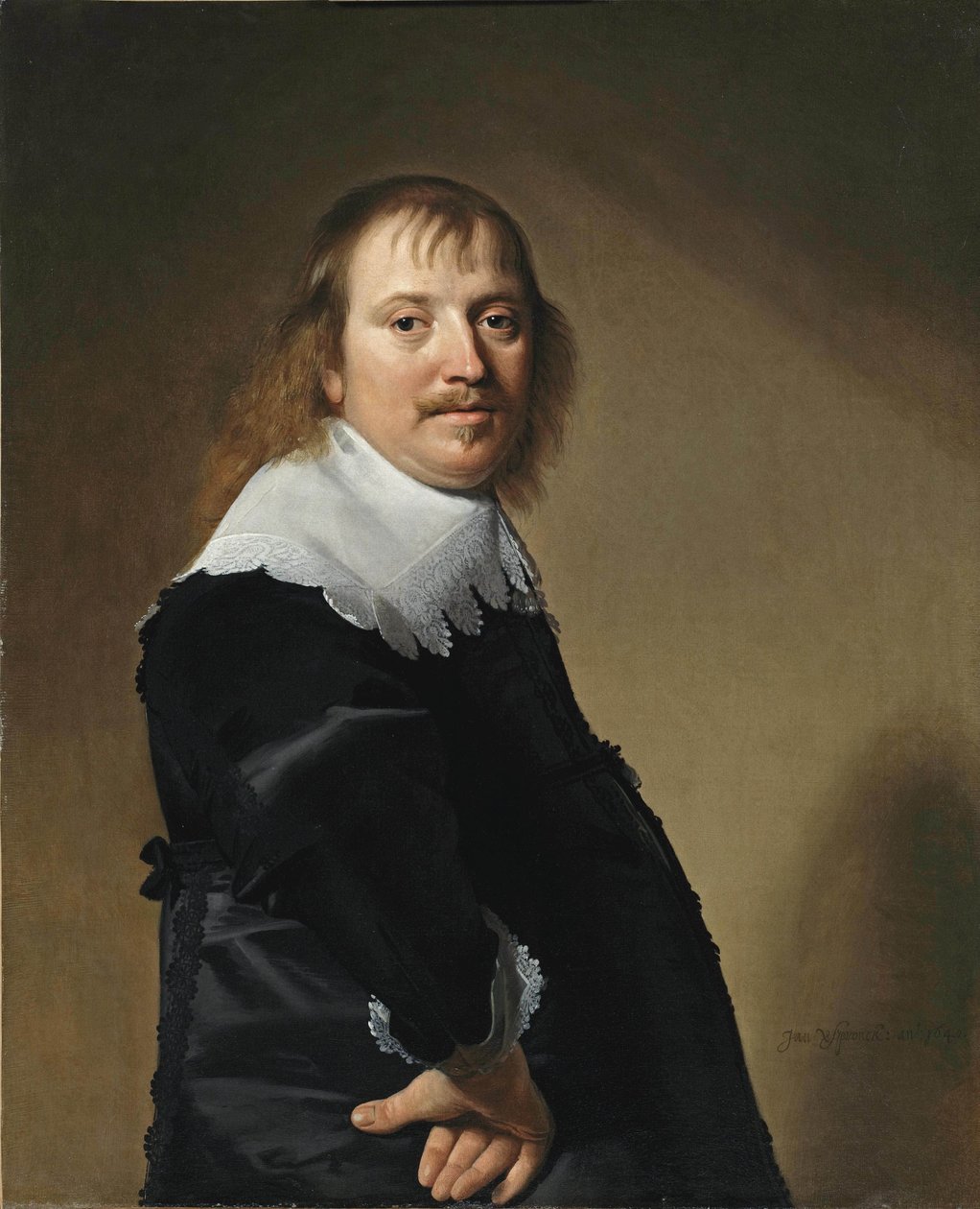 Portrét muže od Johannes Cornelisz Verspronck