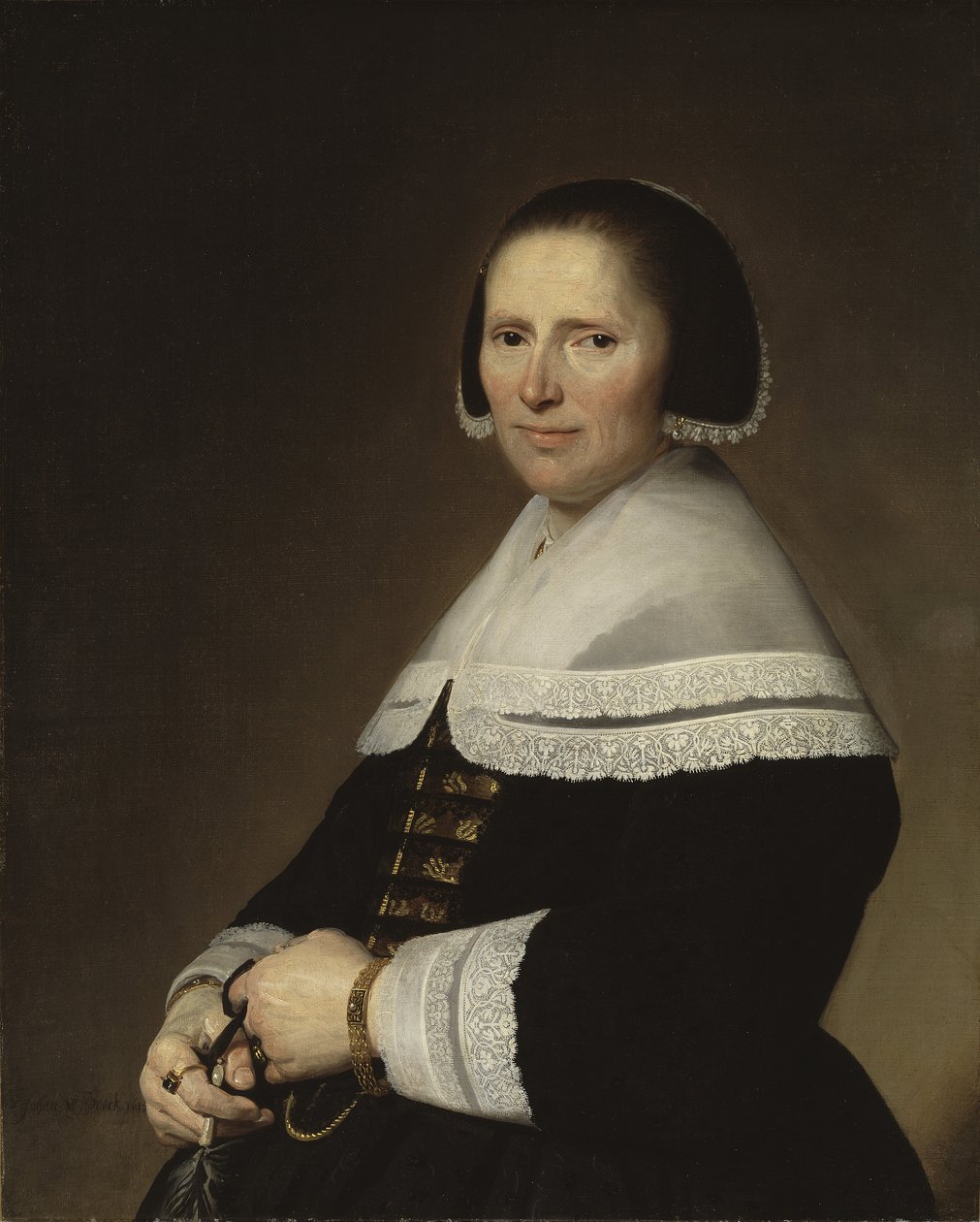 Portrét ženy, 1648 od Johannes Cornelisz. Verspronck