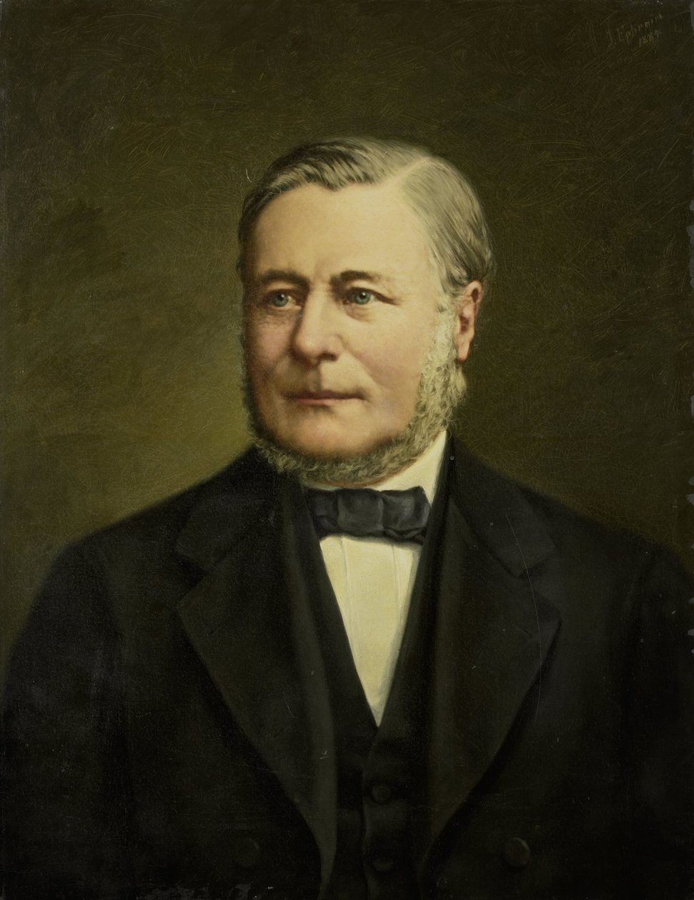 Portrét Pietera Hendrika van Geldera (1822-1883) od Johannes Ephraim