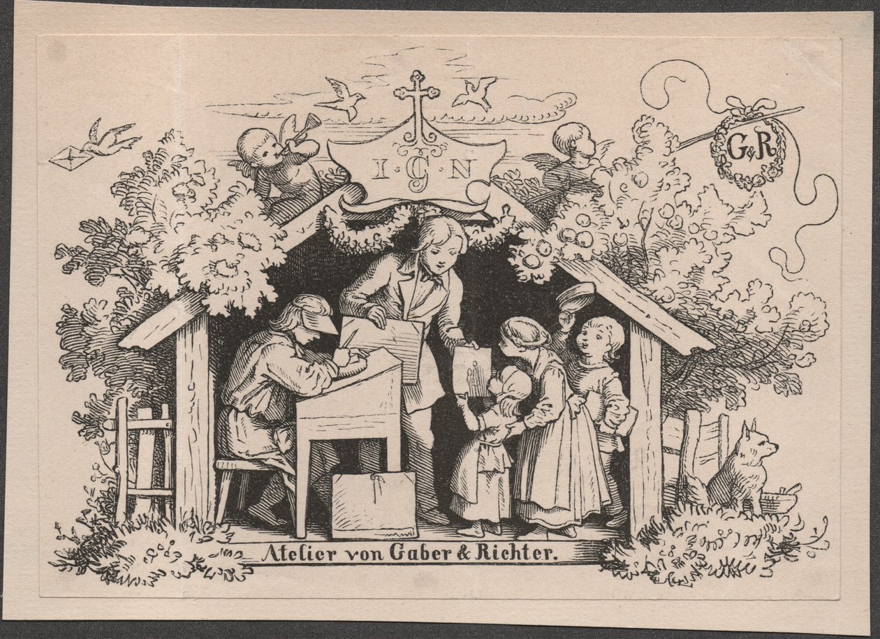Studio Gaber  Richter od Johannes Heinrich & Gaber August (1823 1894) Richter