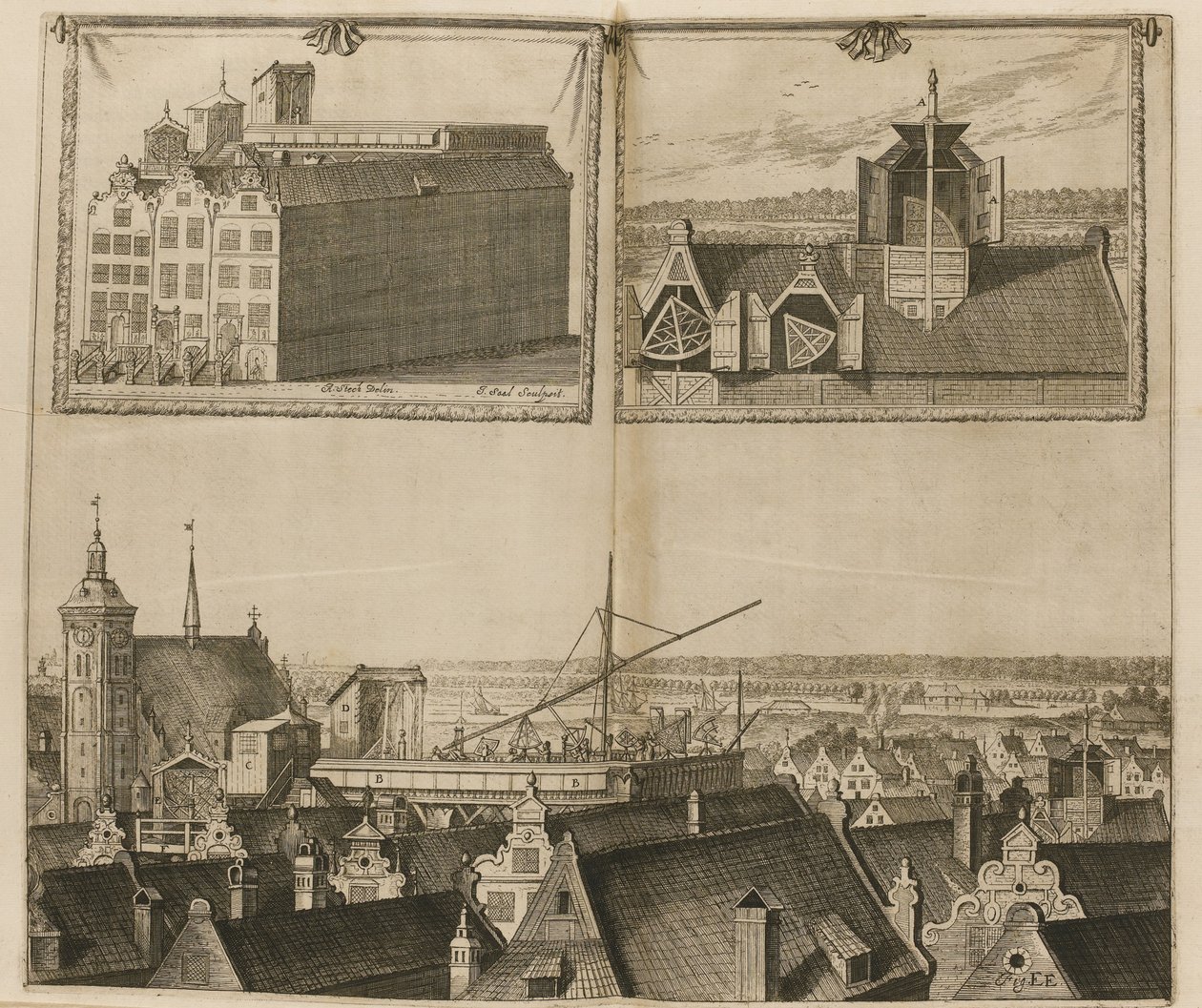 Nebeská zařízení, část první, 1673 od Johannes Hevelius