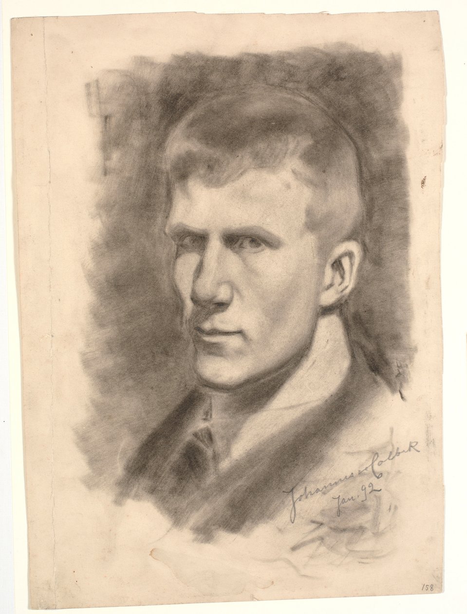 Autoportrét od Johannes Holbek