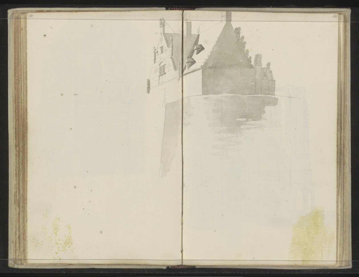 Waterslootse Poort v Delftu od Johannes Huibert Prins