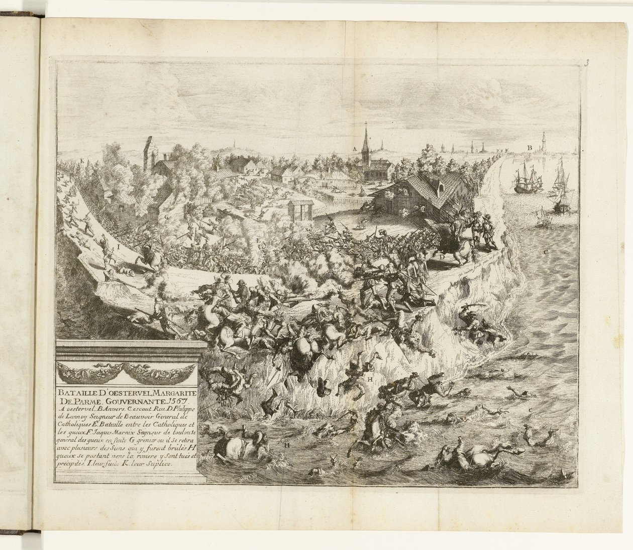 Bitva u Oosterweel, 1567 Bataille d