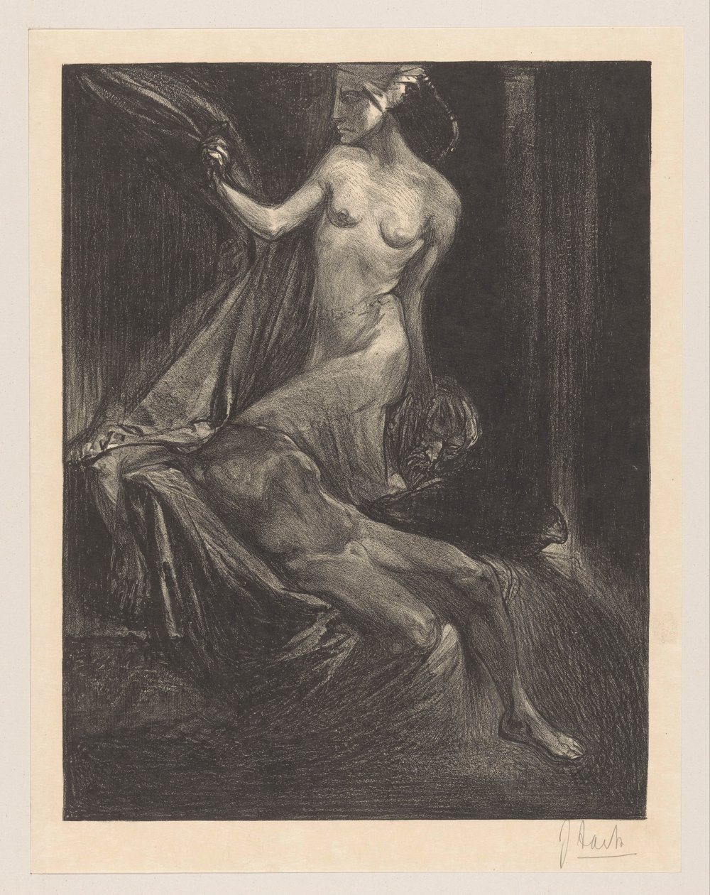Judith s hlavou a tělem Holoferna od Johannes Josephus Aarts (signed by artist)
