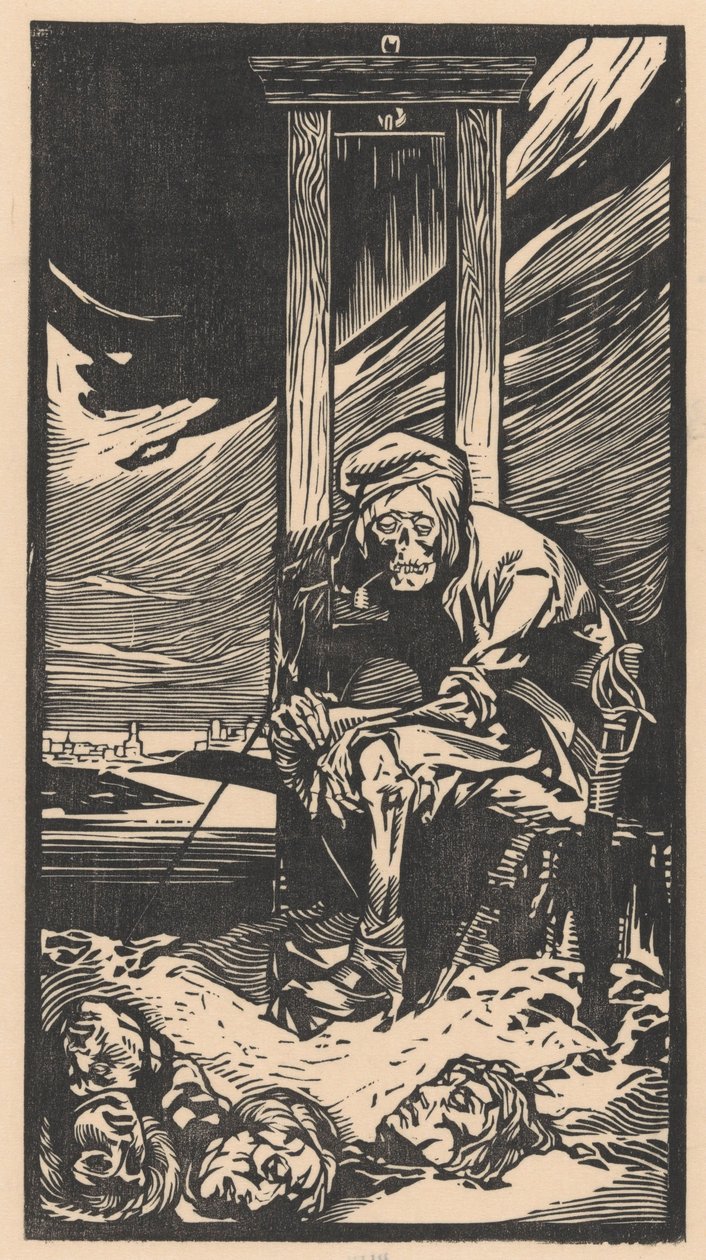 Smrt na gilotině od Johannes Josephus Aarts