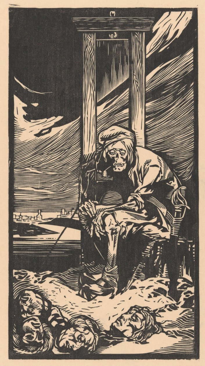 Smrt na gilotině od Johannes Josephus Aarts
