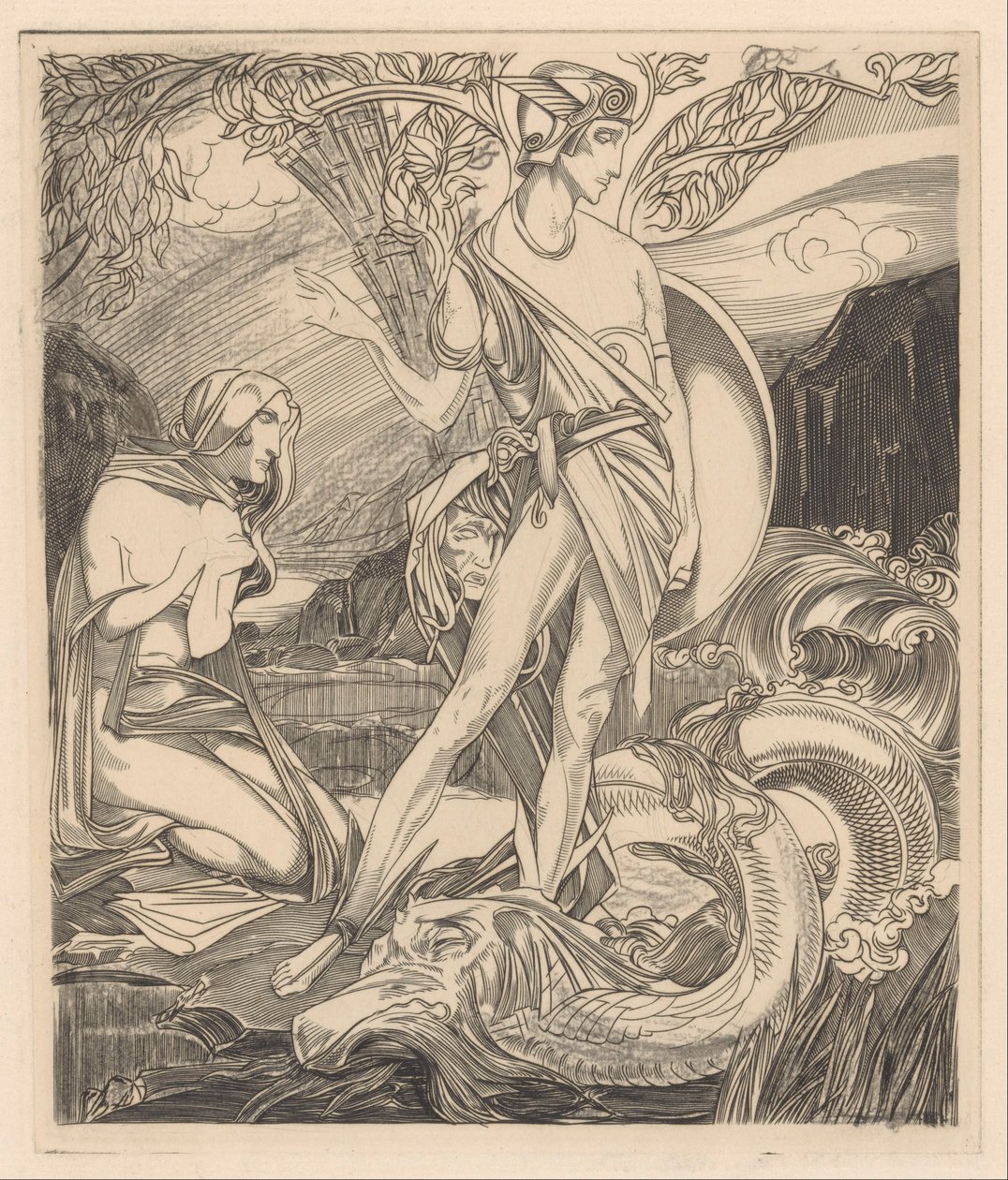Perseus v Andromedě od Johannes Josephus Aarts