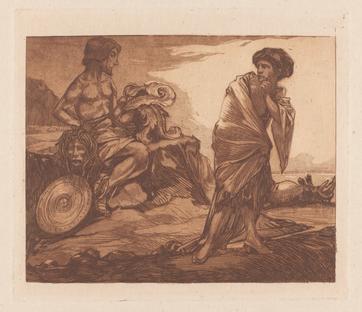 Perseus s hlavou Medúzy od Johannes Josephus Aarts
