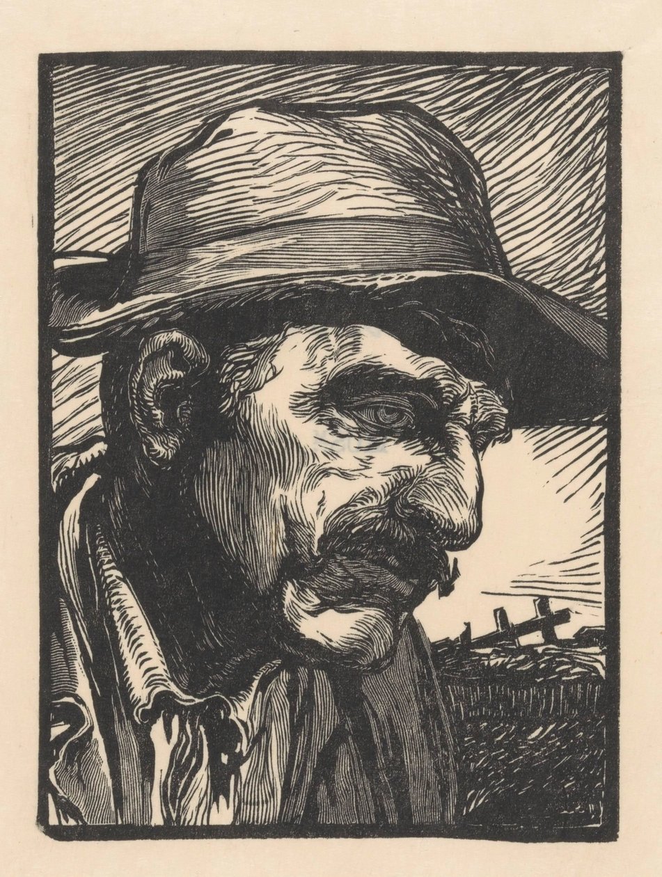 Portrét neznámého muže od Johannes Josephus Aarts