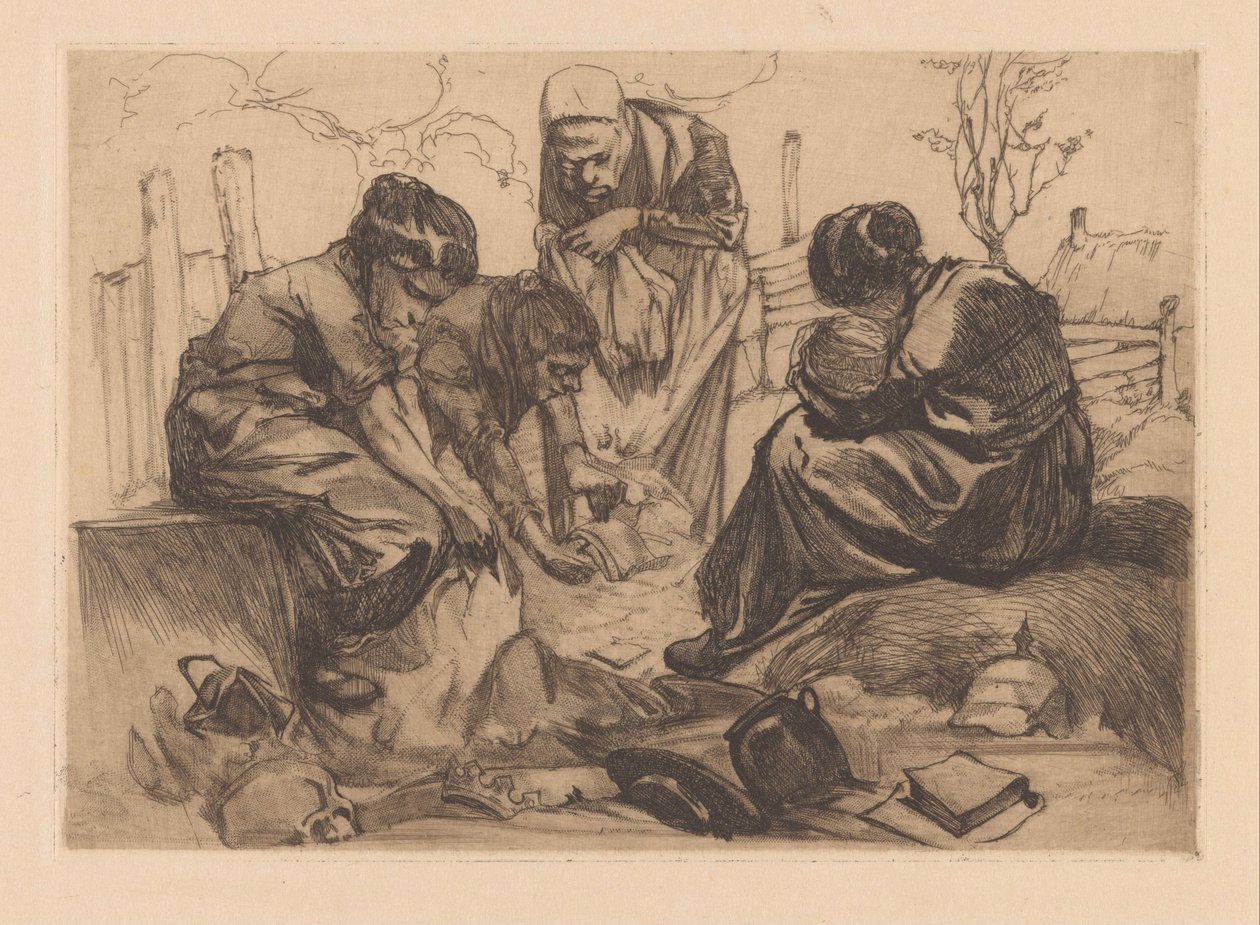 truchlící ženy od Johannes Josephus Aarts