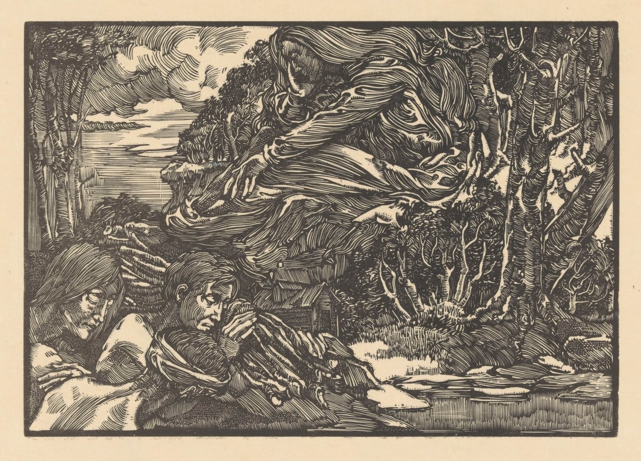 Vzhled v lese od Johannes Josephus Aarts