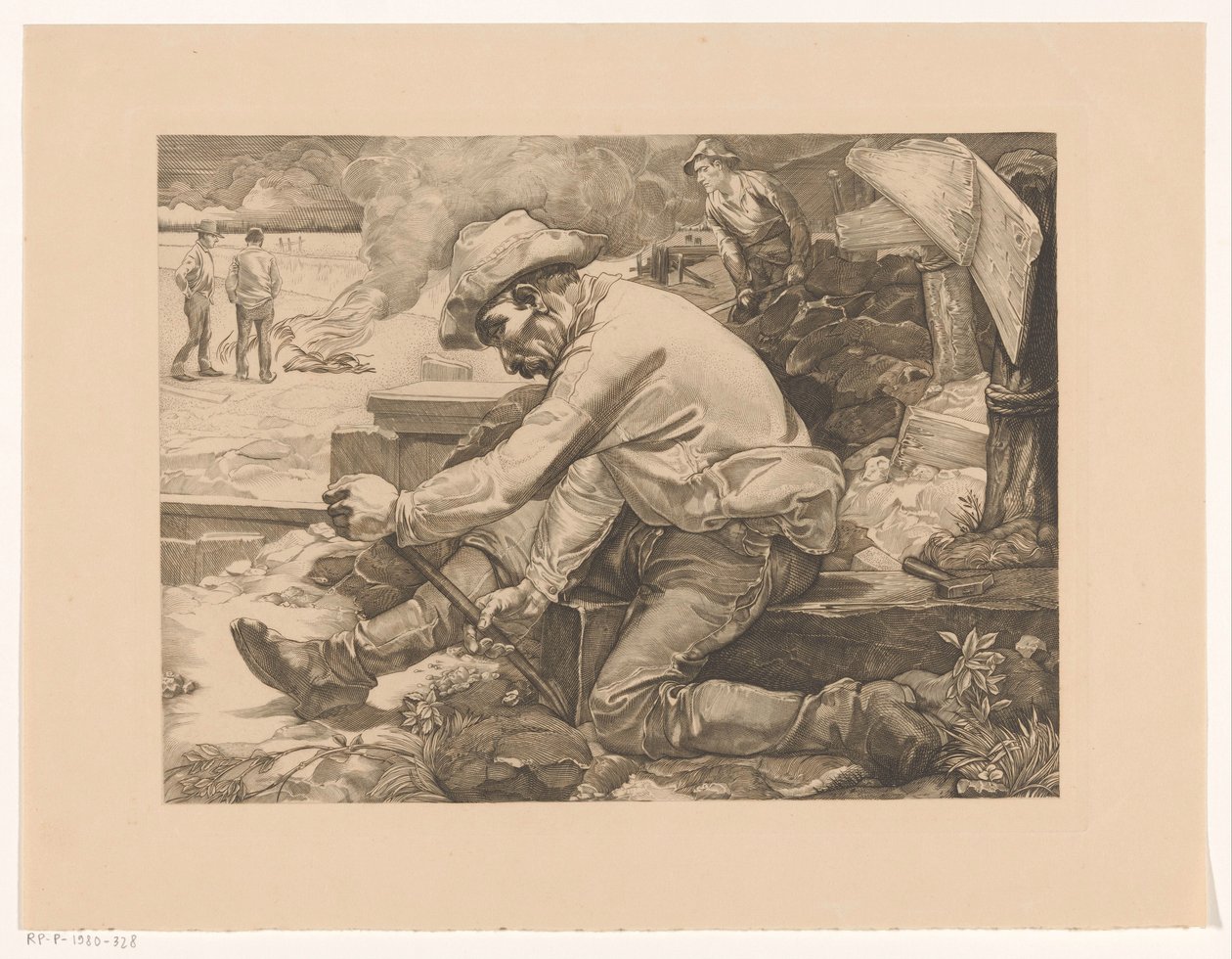 Pying Worker od Johannes Josephus Aarts