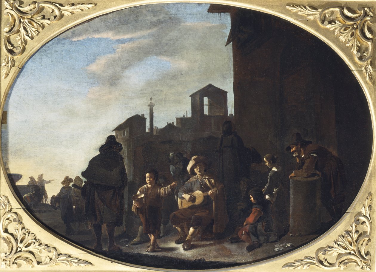 Trubadúr od Johannes Lingelbach