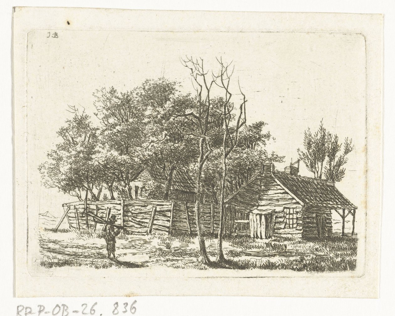 Ledový sklep v Utrechtse Poort od Johannes Ludovicus van den Bos