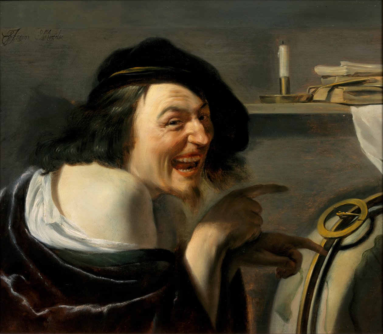 Demokritos od Johannes Moreelse