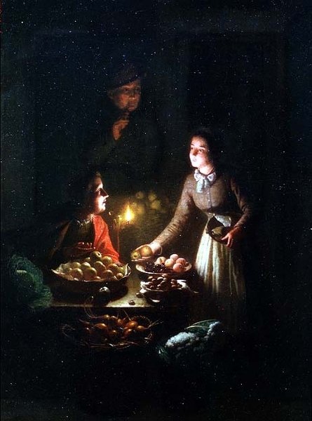 Prodejce ovoce od Johannes Rosiere