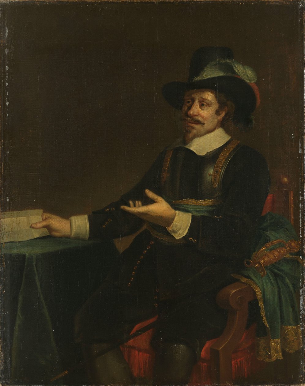 Portrét Jana van de Polla, purkmistra Amsterdamu od Johannes Spilberg (II) (copy after)