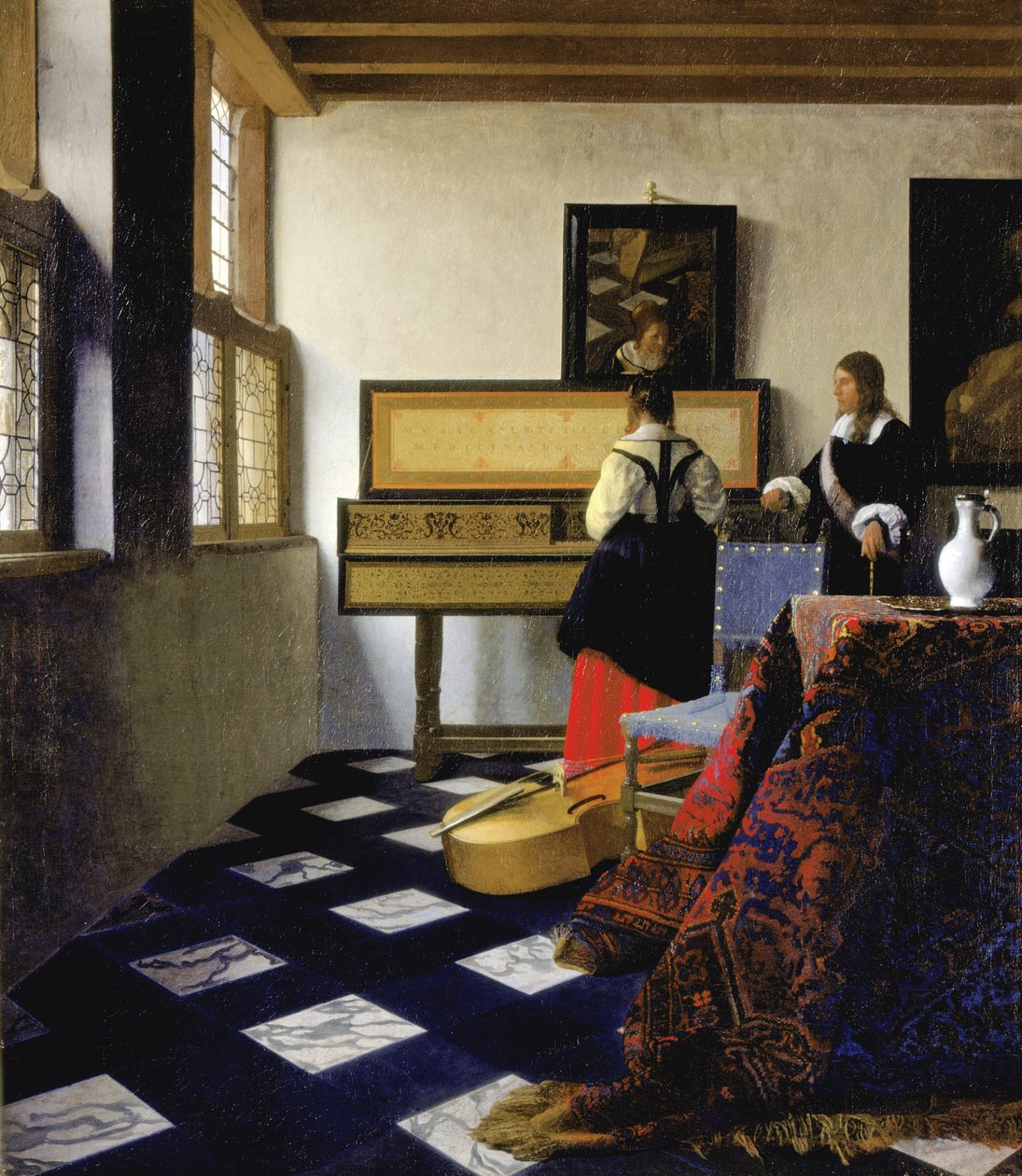 Nizozemština: Lekce hudby od Johannes Vermeer