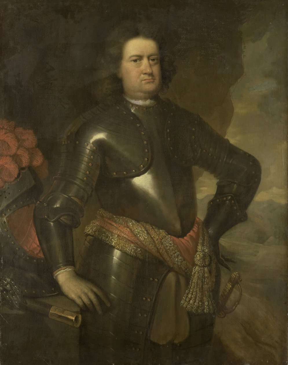 Portrét vojenského důstojníka od Johannes Vollevens (I)