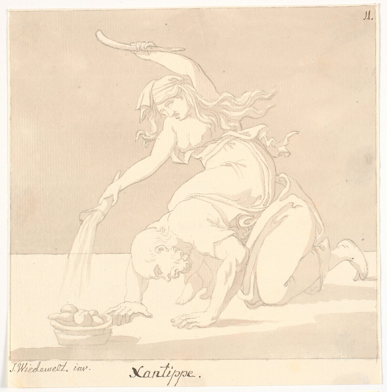"Xantippe" od Johannes Wiedewelt