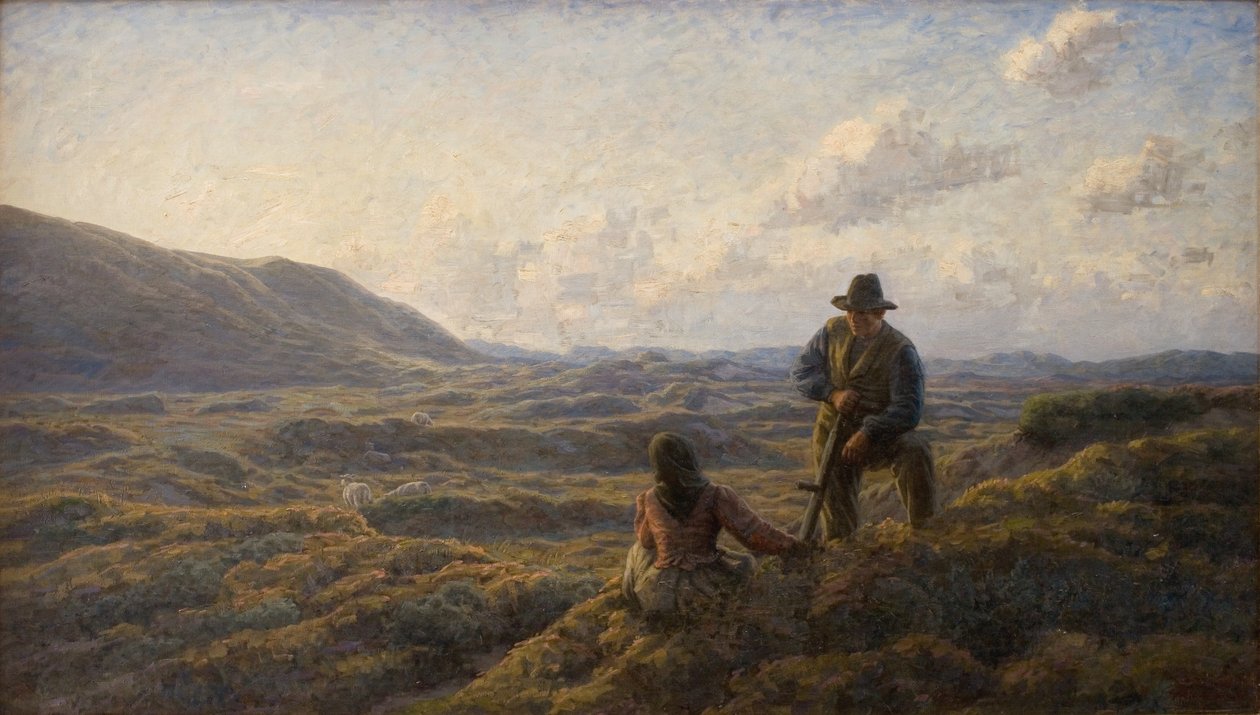 Idylka na vřesovišti od Johannes Wilhjelm