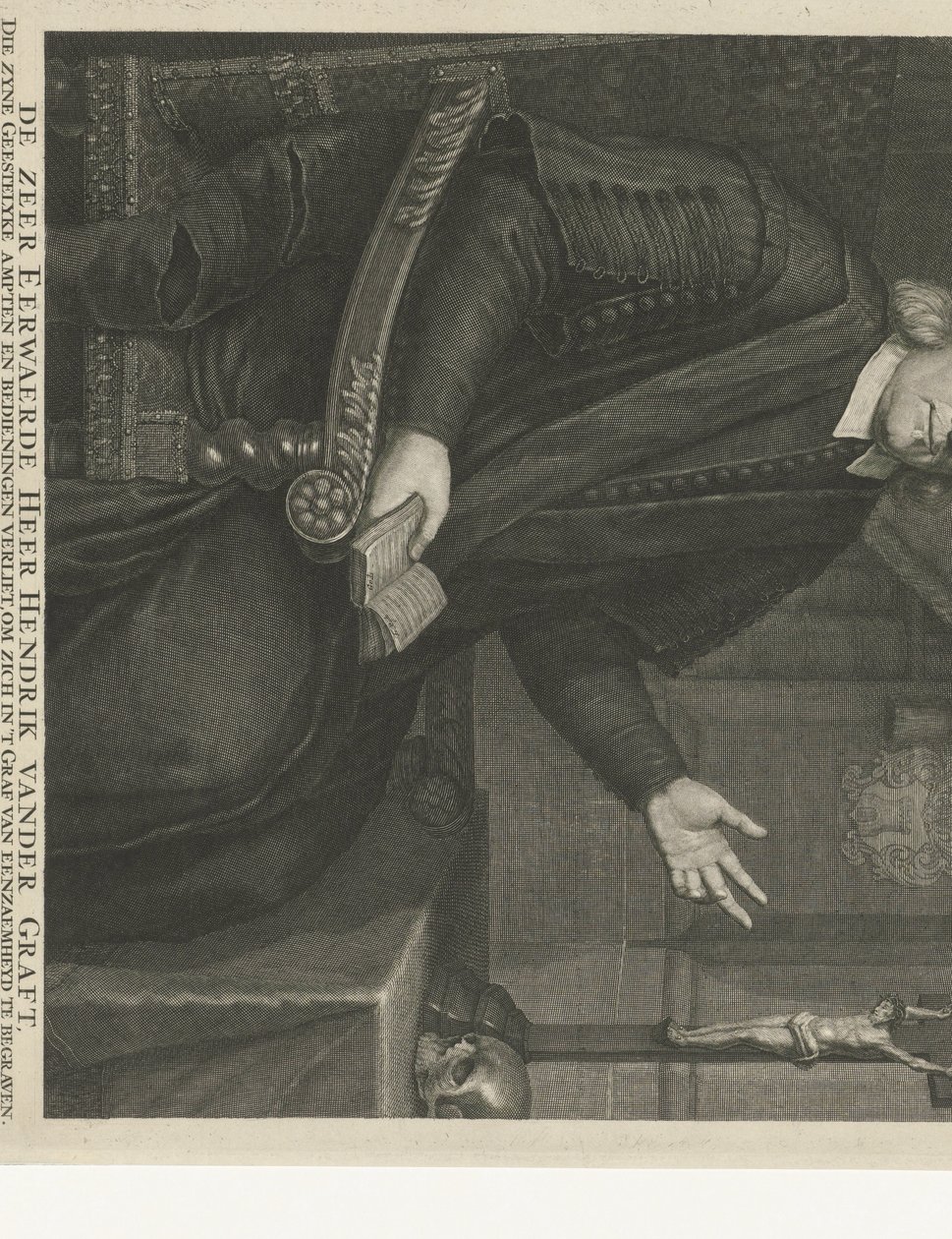 Portrét Hendrika van der Grafta od Johannes Willemsz. Munnickhuysen