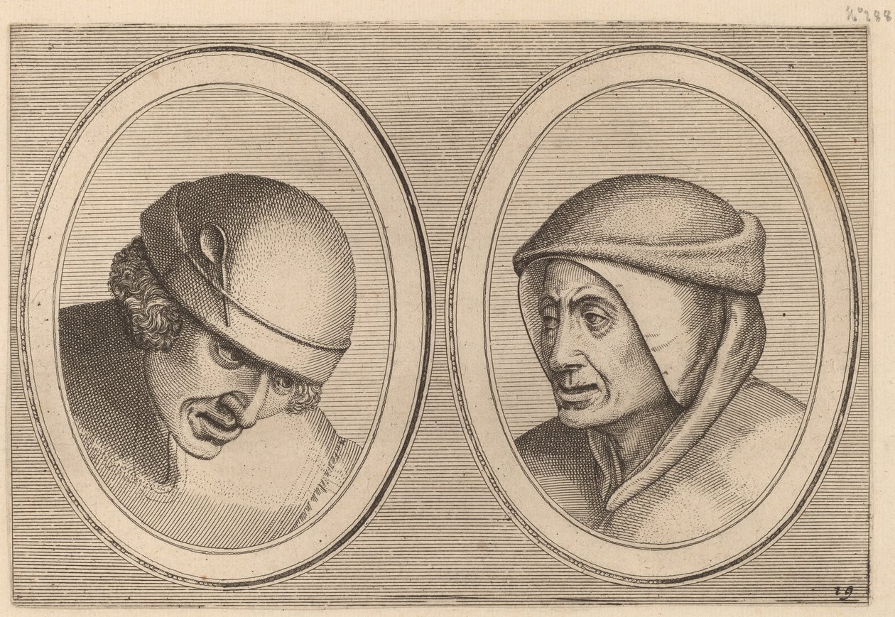 "Houte Klaes" a "Kommer-stoofs" od Johannes and Lucas van Doetechum after Pieter Bruegel the Elder