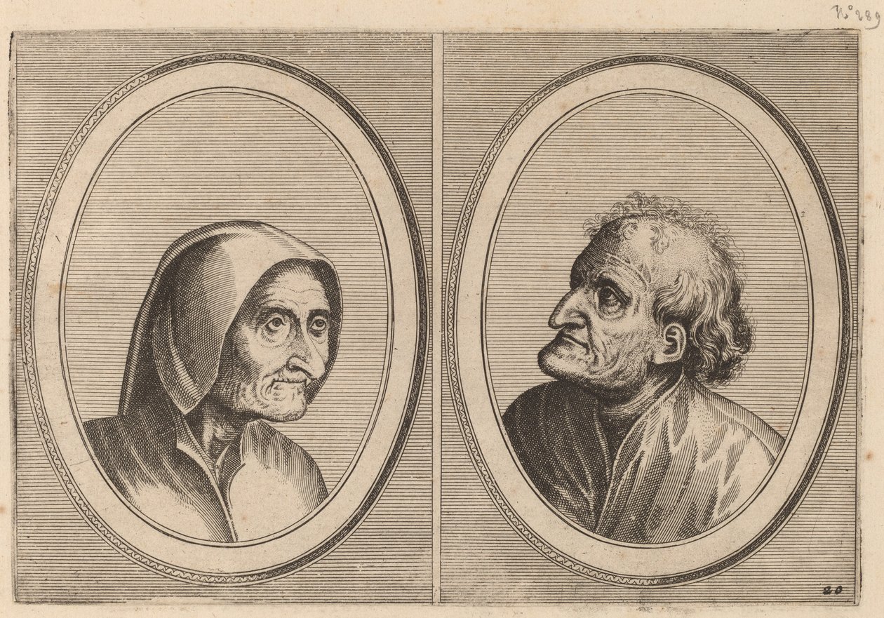 "Ritze Stijn" a "Schurckje Sonder-Baerdt" od Johannes and Lucas van Doetechum after Pieter Bruegel the Elder