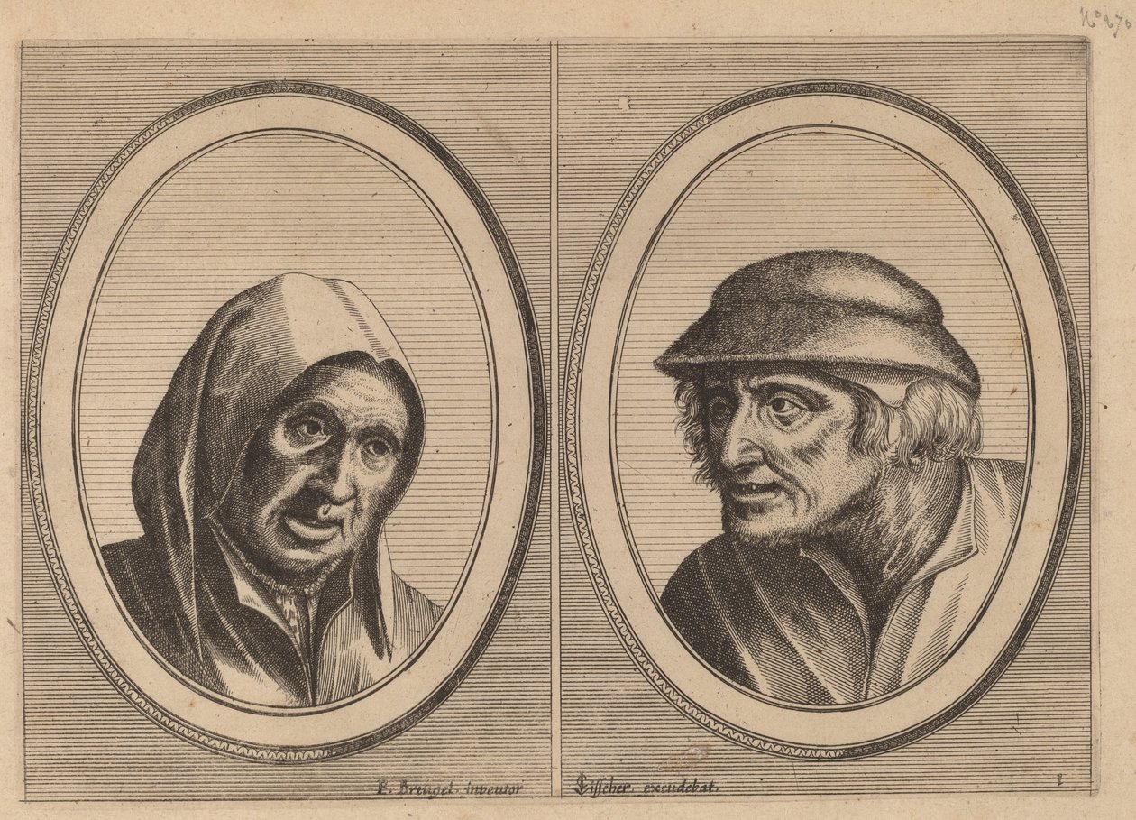 "Susanna Smuls" a "Leuye Joost" od Johannes and Lucas van Doetechum after Pieter Bruegel the Elder