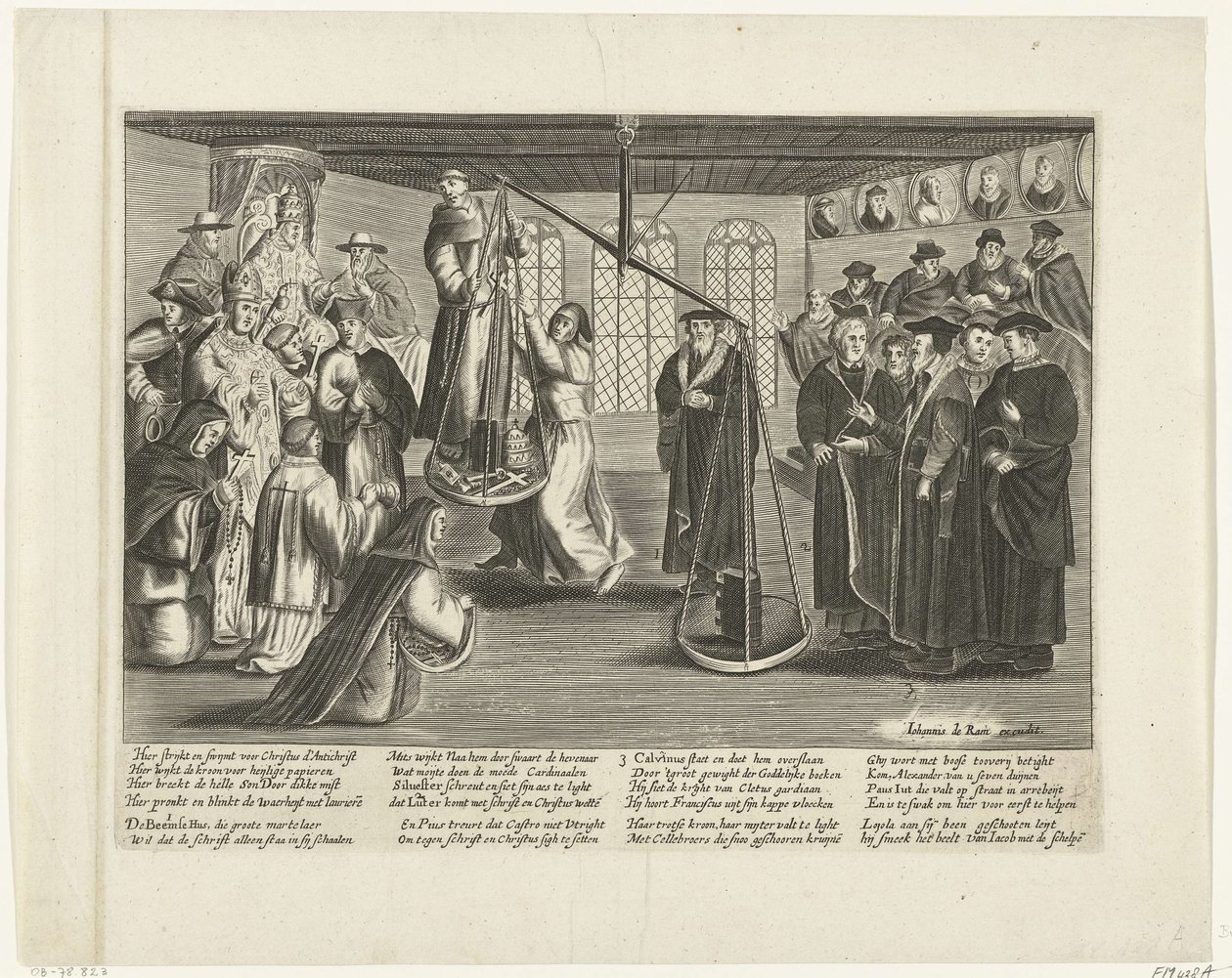 Vážení Bible, 1660 od Johannes de Ram