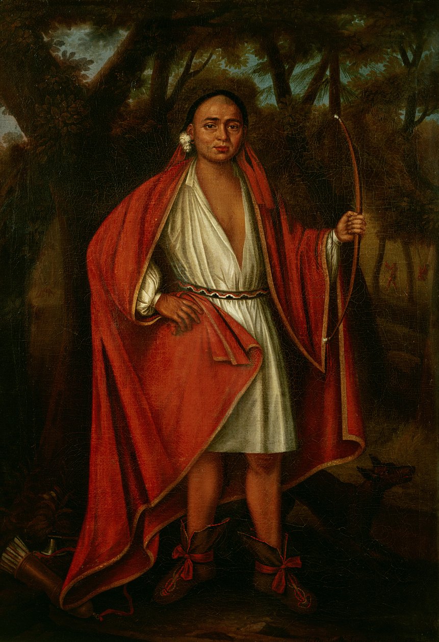 No Nee Yeath Tan no Ton, král Generath, 1710 od Johannes or Jan Verelst