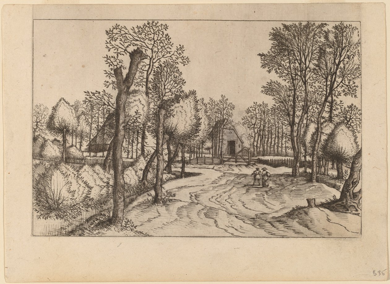 Farmy od Johannes van Doetechum, the Elder and Lucas