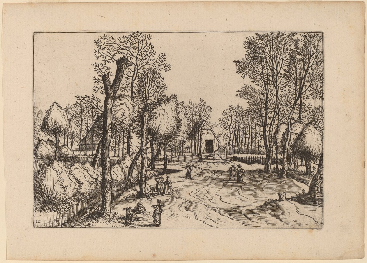 Farmy od Johannes van Doetechum, the Elder and Lucas