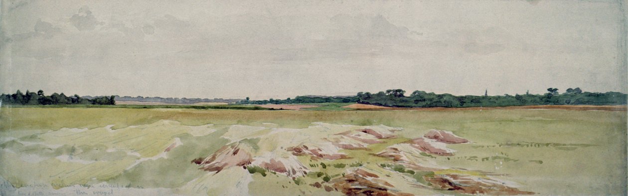 Battlefield of Agincourt, 25. října 1415 od John Absolon