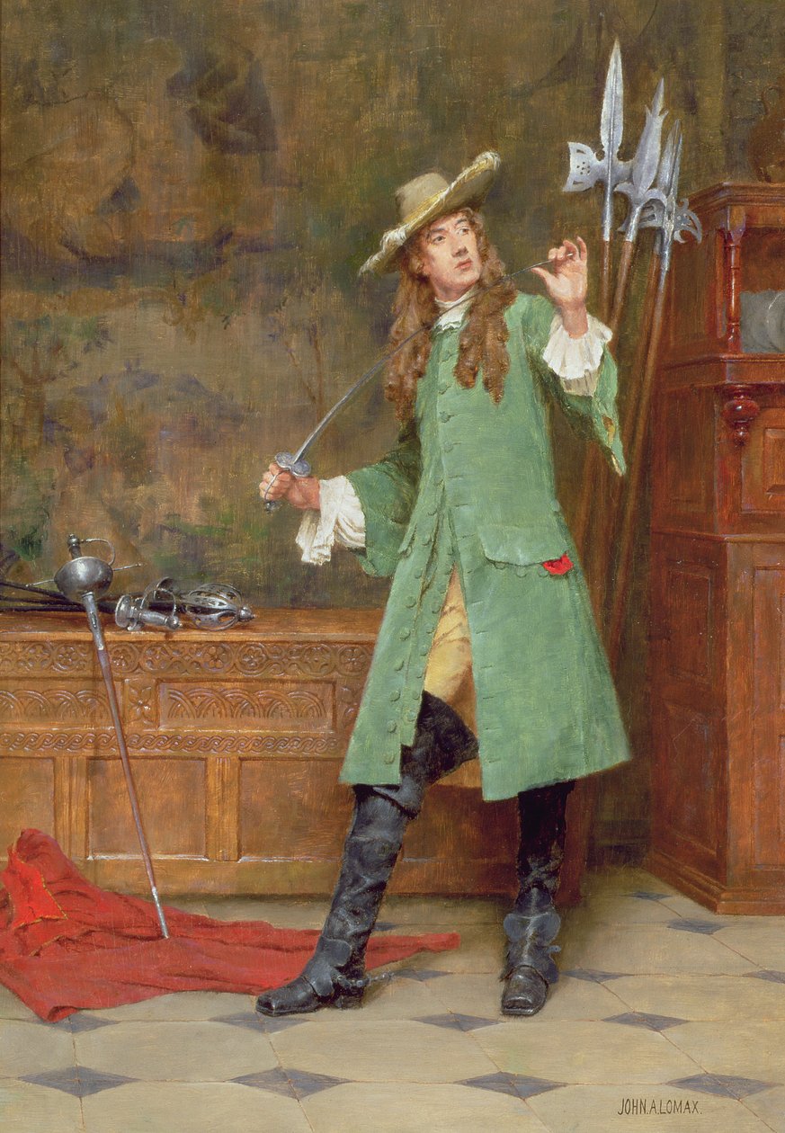 The Dashing Cavalier (jeden z páru, viz také 59353) od John Arthur Lomax